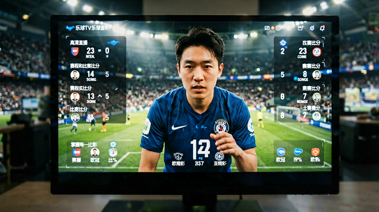 乐球TV直播高清直播界面展示实时比分、赛程和比赛追踪